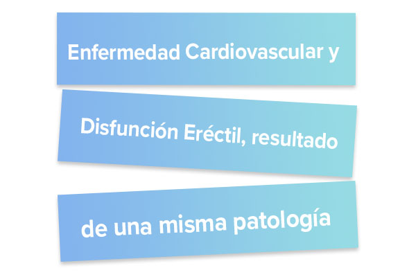 Enfermedad Cardiovascular y Disfuncion Erectil resultado de una misma patologia